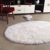 The BOWRON SHEEPSKIN OVAL RUG 180CM X 120CM : $385